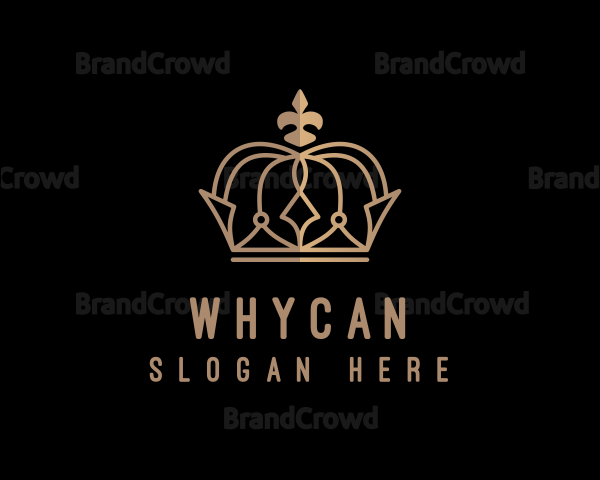 Gold Crown Monarch Logo