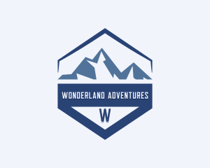 Mountaineer Hiking Summit logo design