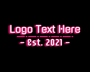 Technology - Pink Technology Wordmark logo design