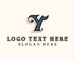 Letter Y - Boutique Fashion Brand Letter Y logo design