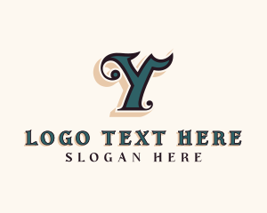 Fashion Designer - Boutique Fashion Brand Letter Y logo design