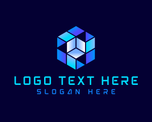 Digital - Digital Cube Robotics logo design