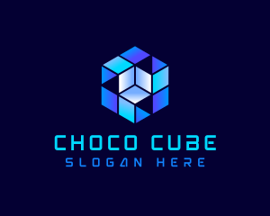 Digital Cube Robotics logo design