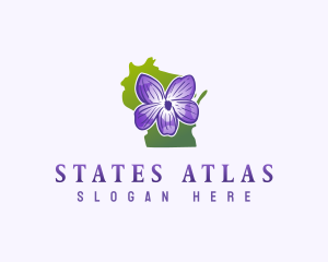 Wisconsin Flower Herb logo design