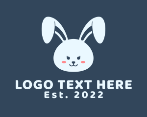 Animal - Cute Bunny Toy logo design