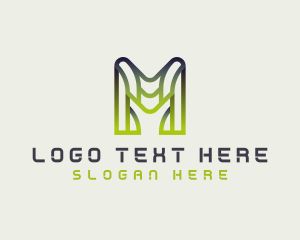 Electronic - Cyber Technology Software App logo design
