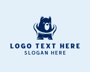 Teddy Bear - Bear Animal Care logo design