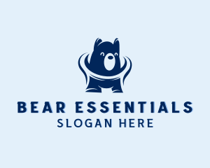 Stuffed Toy Bear  logo design