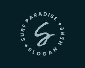 Hipster Surf Skate Sail  logo design