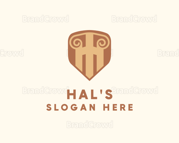 Pillar Shield Business Logo