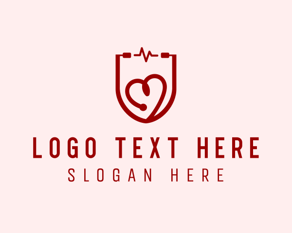 Lifeline - Medical Lifeline Heart logo design