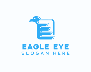 Eagle Wings Book logo design