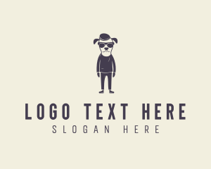 Shades - Dog Fashion Clothing logo design