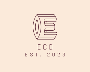 Industrial Gear Letter E  logo design