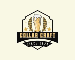 Brewing Beer Pub logo design