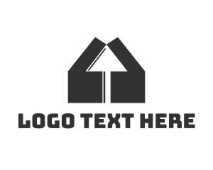 Computer - Gray Cursor Quote logo design