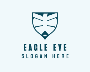 Eagle Shield Protection  logo design