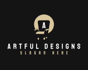 Chair Furniture Seat logo design