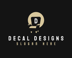 Chair Furniture Seat logo design