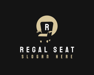 Chair Furniture Seat logo design