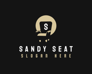 Chair Furniture Seat logo design