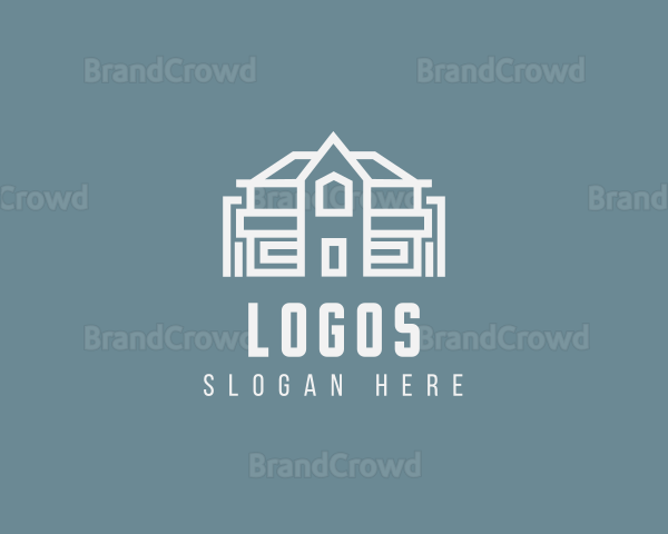 Residential House Building Logo