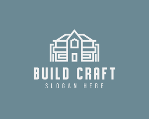 Residential House Building logo design