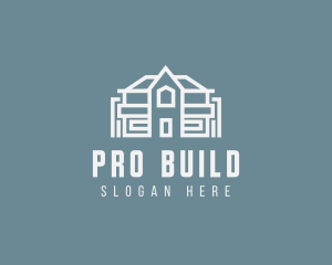 Residential House Building logo design