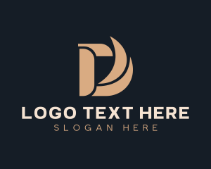 Company - Swoosh Business Letter D logo design