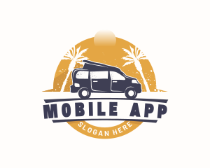 Van - Van Travel Transportation logo design