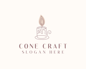 Decor Candle Holder logo design