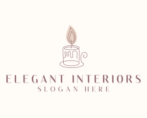 Decor Candle Holder logo design