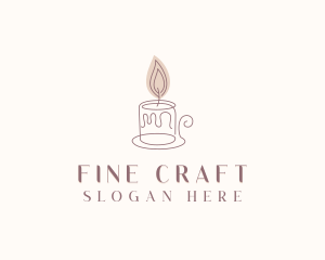 Decor Candle Holder logo design