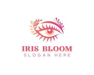 Iris - Feminine Eyelash Beauty logo design