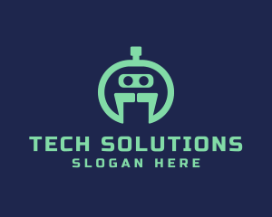 Robot Tech Machine Logo