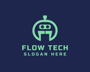 Robot Tech Machine logo design