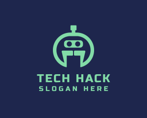 Robot Tech Machine logo design