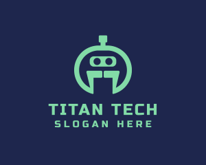 Robot Tech Machine logo design