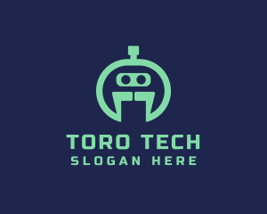 Robot Tech Machine logo design