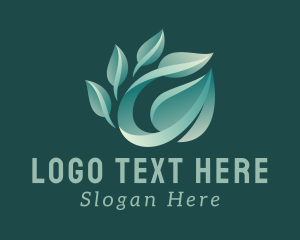 Natural - Wellness Nature Leaves logo design