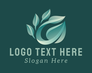 Evergreen - Wellness Nature Leaves logo design