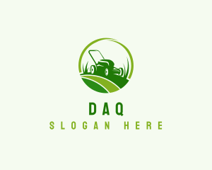 Lawn Mower - Lawn Mower Gardening logo design