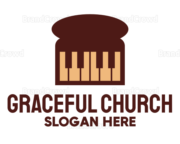 Loaf Bread Piano Logo