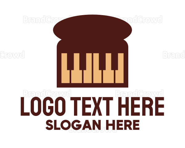 Loaf Bread Piano Logo