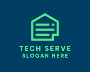 Server - Computer Server Database logo design