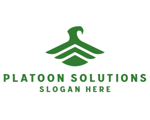 Platoon - Eagle Army Battalion logo design