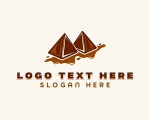Nougat - Chocolate Truffle logo design
