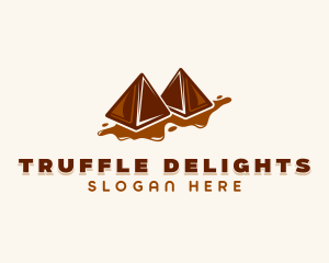 Truffle - Chocolate Truffle logo design