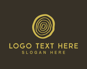 Carpentry - Wood Log Lumber logo design