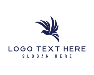 Airline - Bird Wings Fly logo design